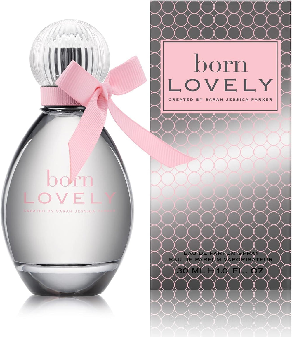 Sarah Jessica Parker Born Lovely packaging design evokes gift-worthy elegance on a vanity
