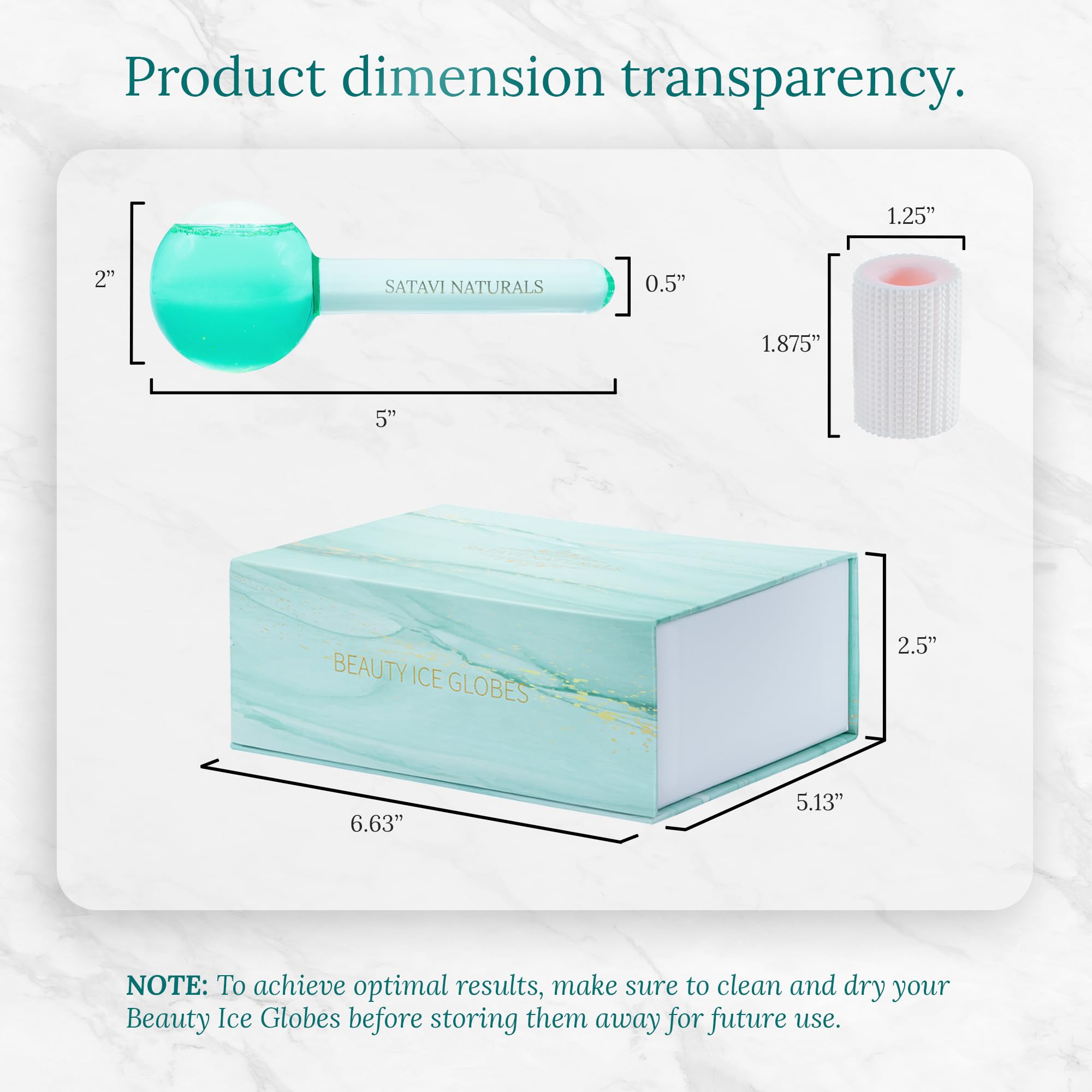 Satavi Naturals Beauty Ice Globes home spa setup for luxurious self-care moments