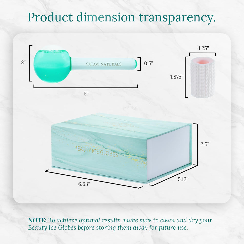 Satavi Naturals Beauty Ice Globes home spa setup for luxurious self-care moments