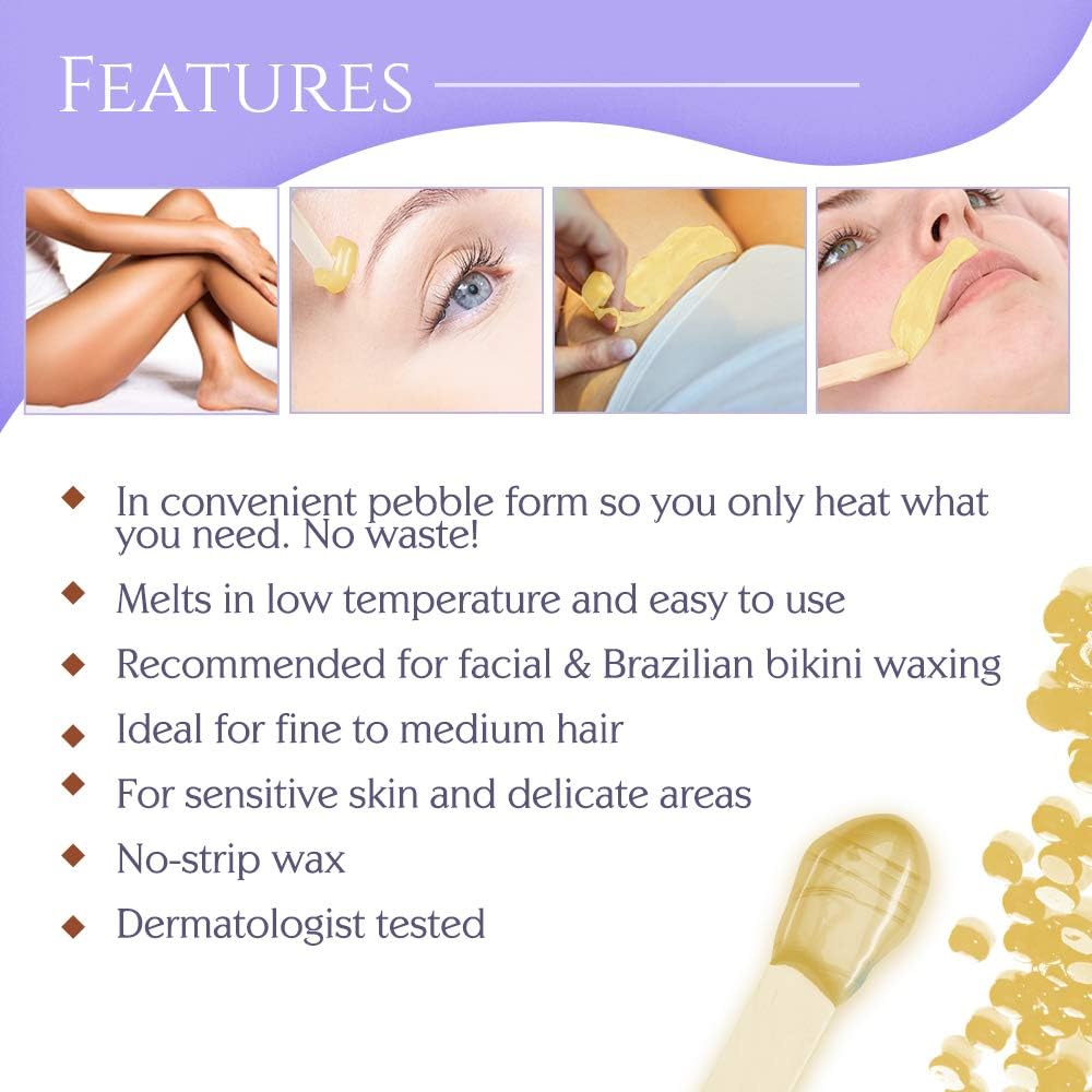 SATIN SMOOTH Calendula Gold with tea tree oil for calming skin during wax.