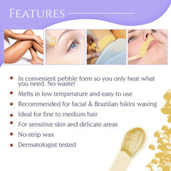 SATIN SMOOTH Calendula Gold with tea tree oil for calming skin during wax.