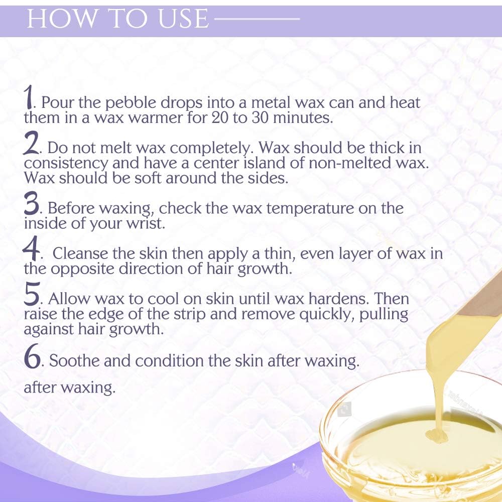 SATIN SMOOTH stripless application for quick, strip-free waxing sessions.