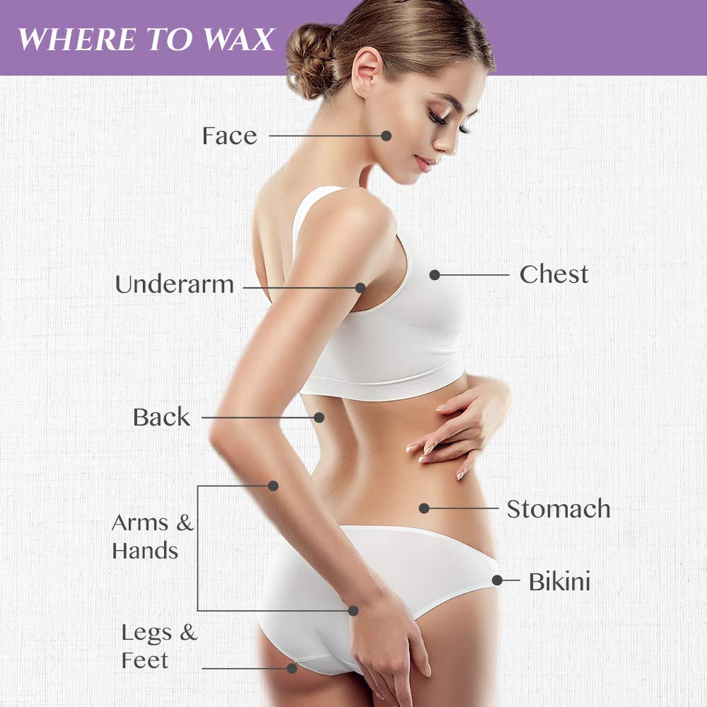 SATIN SMOOTH Ultra Sensitive waxing kit in-use image evokes a DIY spa-like experience.