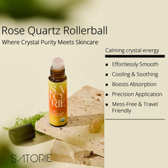 Satorie Organic Castor & Frankincense bottle highlights pure blend.