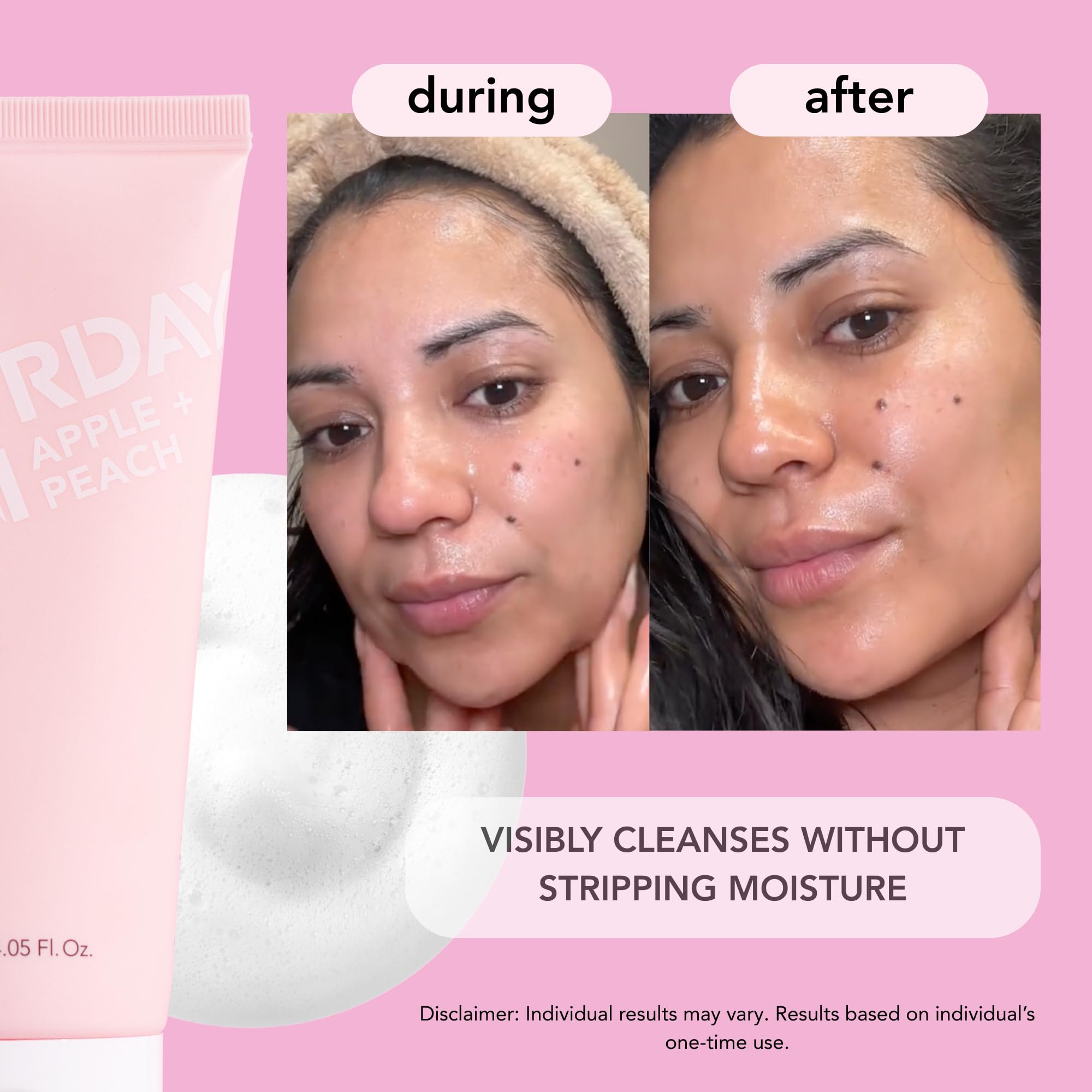 Saturday Skin 7 Peptide Mix supports elasticity and radiance.