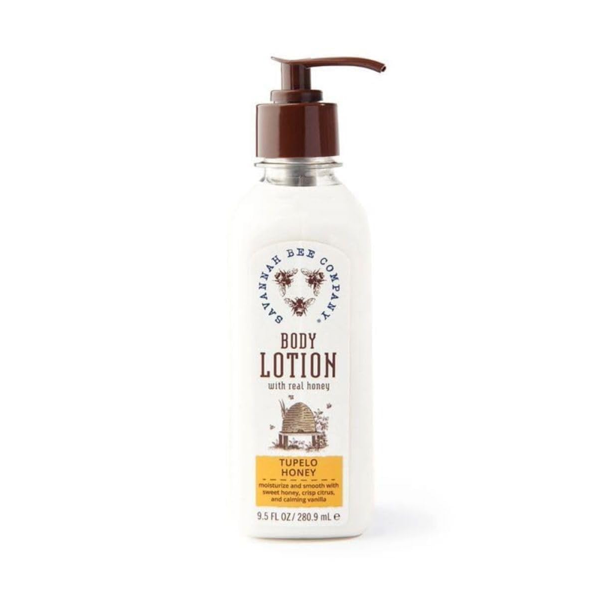 Savannah Bee Company Honey Body Lotion orange blossom bottle for soft, nourished skin