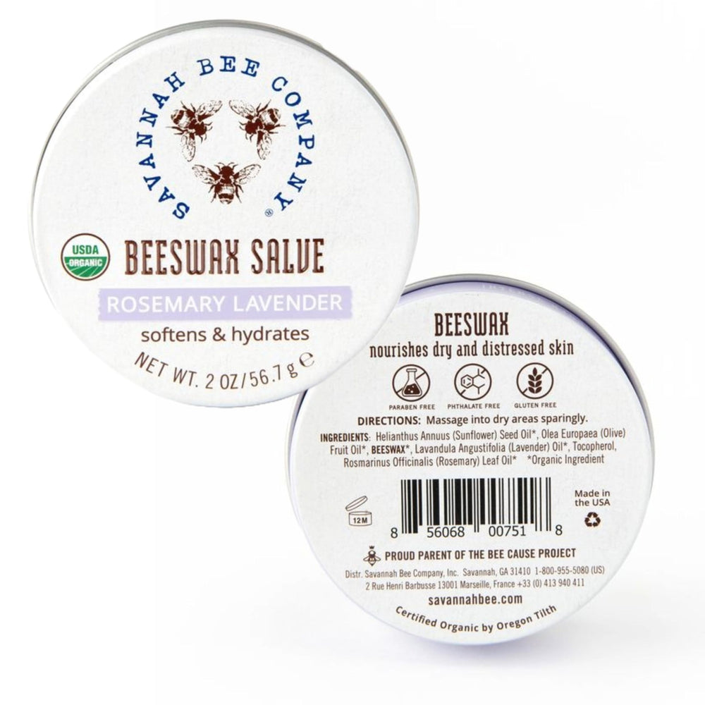 Savannah Bee Company rosemary lavender fragrance for daily skin care.
