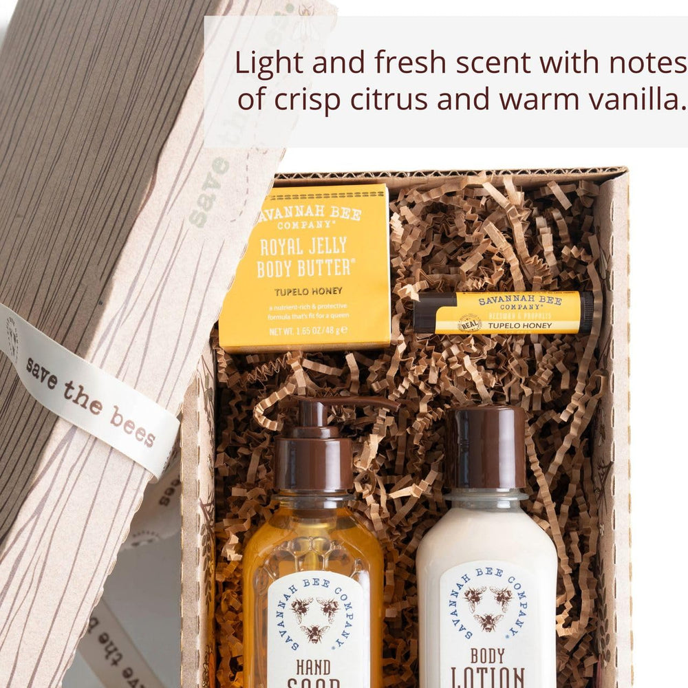 Savannah Bee Royal Jelly Body Butter ingredients include shea butter and cocoa