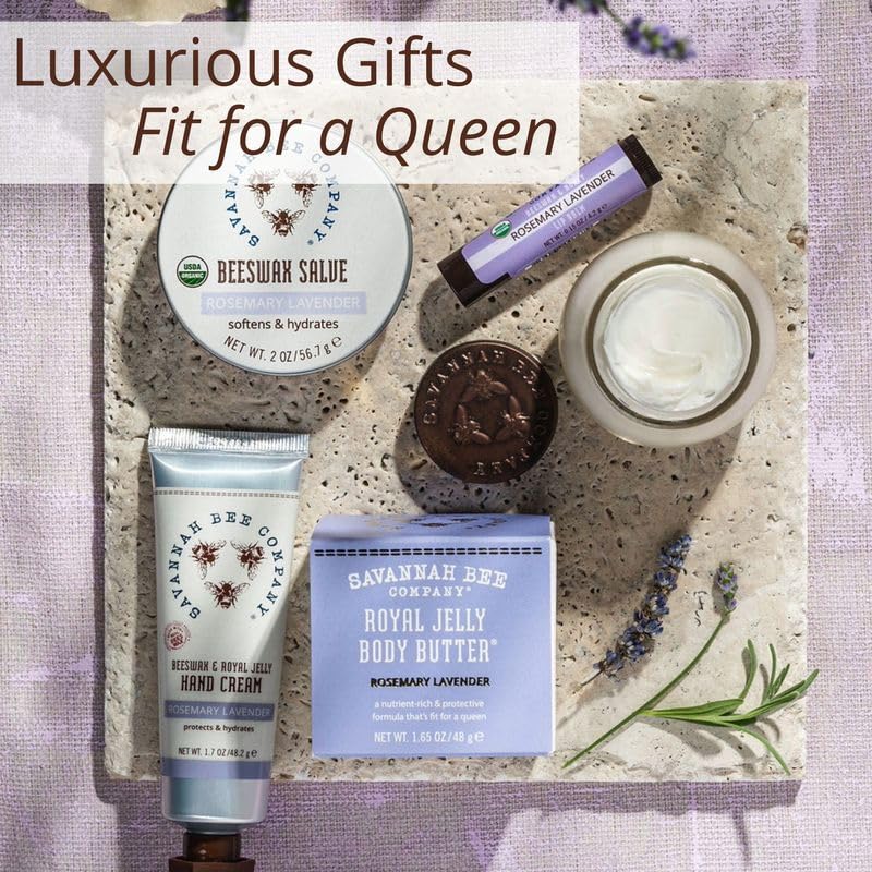 Savannah Bee Royal Jelly Body Butter ingredients highlight nourishing formula.