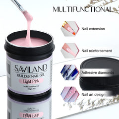 SAVILAND 100 g builder nail gel capacity highlights salon or home use.