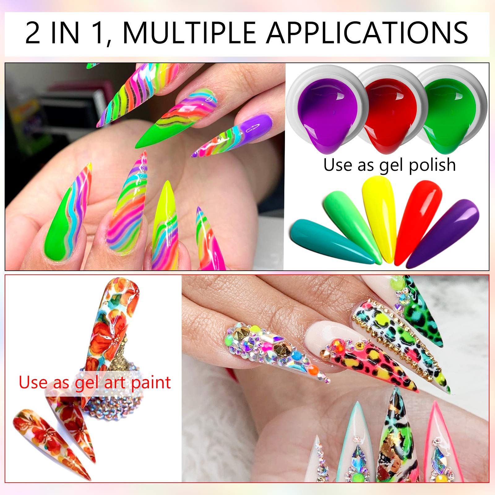 SAVILAND 15 nail art brushes neatly arranged for versatile nail designs.