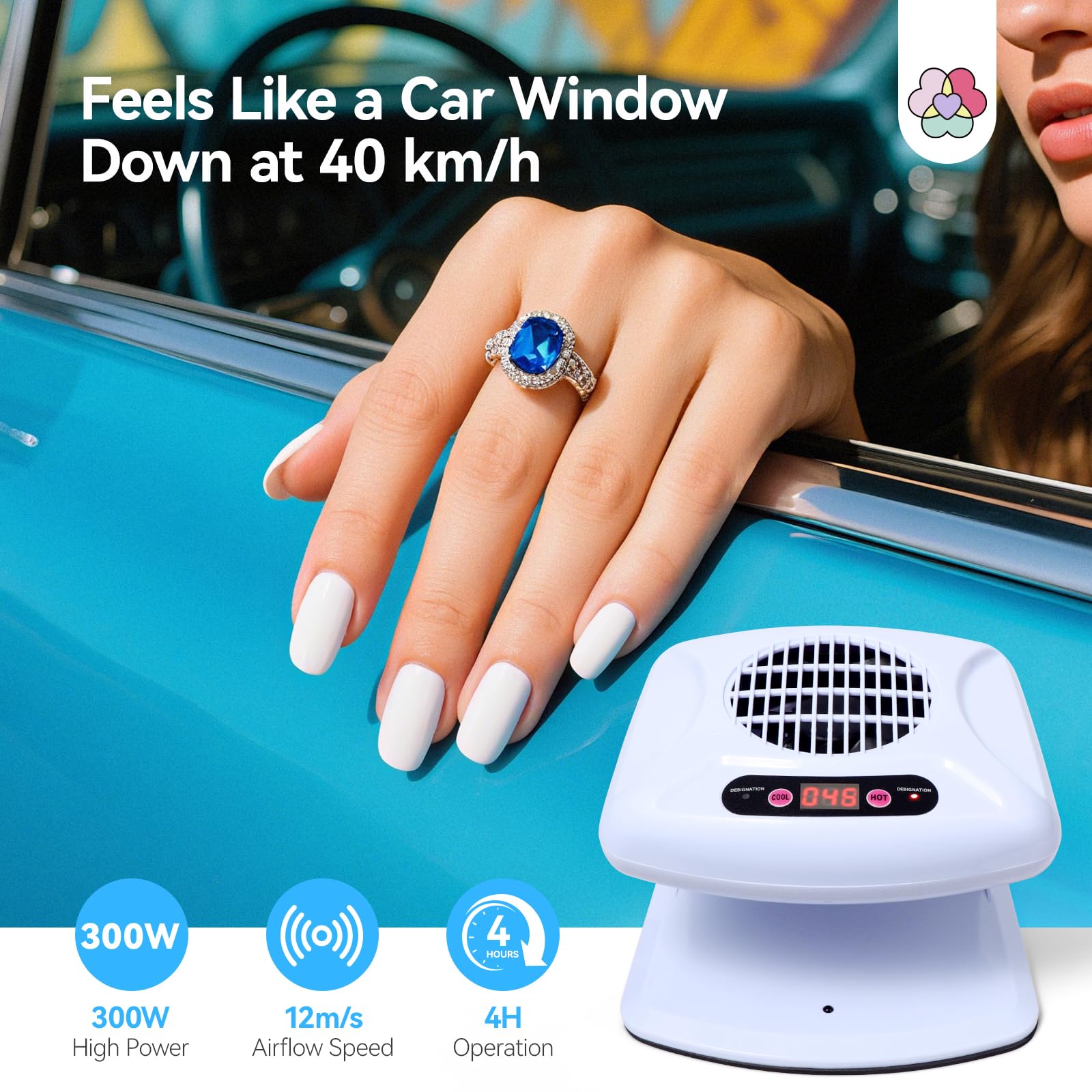 SAVILAND 300W motor demonstrates commercial-grade reliability for back-to-back client sessions.