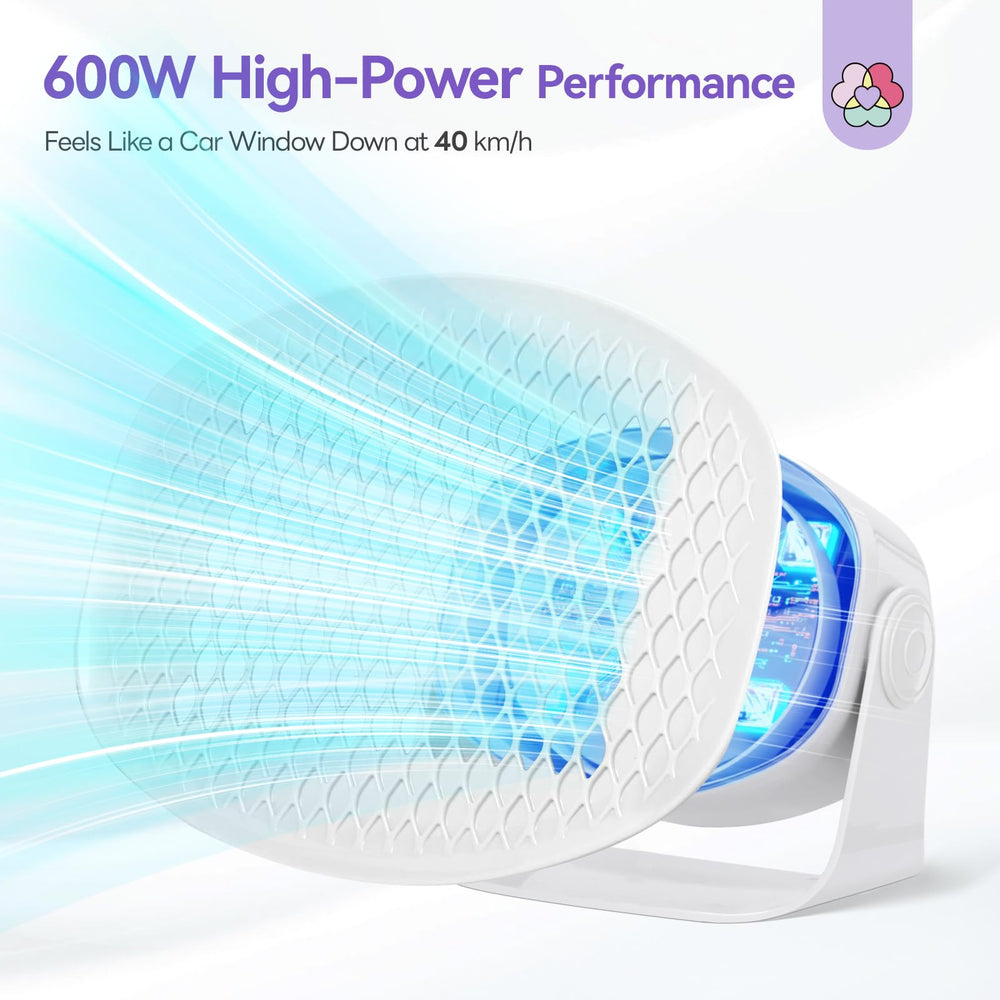 SAVILAND 600W nail dryer on desk for easy home or salon use