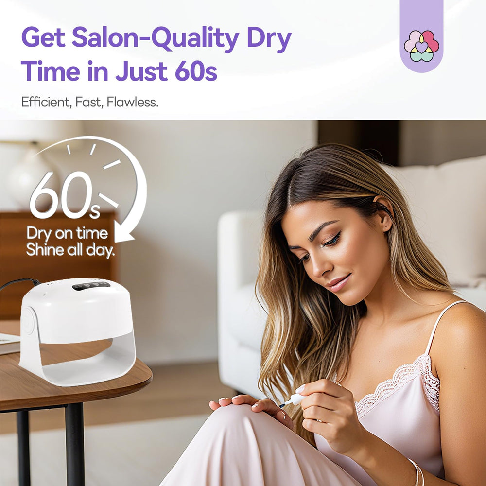 SAVILAND 600W nail dryer warm wind mode speeds up drying