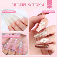SAVILAND acrylic nail brush 8/10/14 demonstrates precise application for smooth acrylics