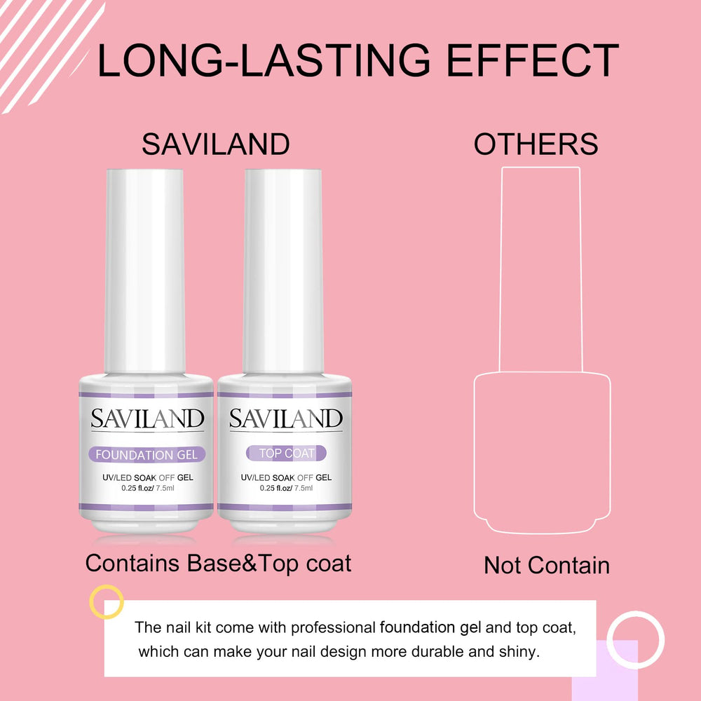 SAVILAND nail file smooths edges for refined, professional finishes.