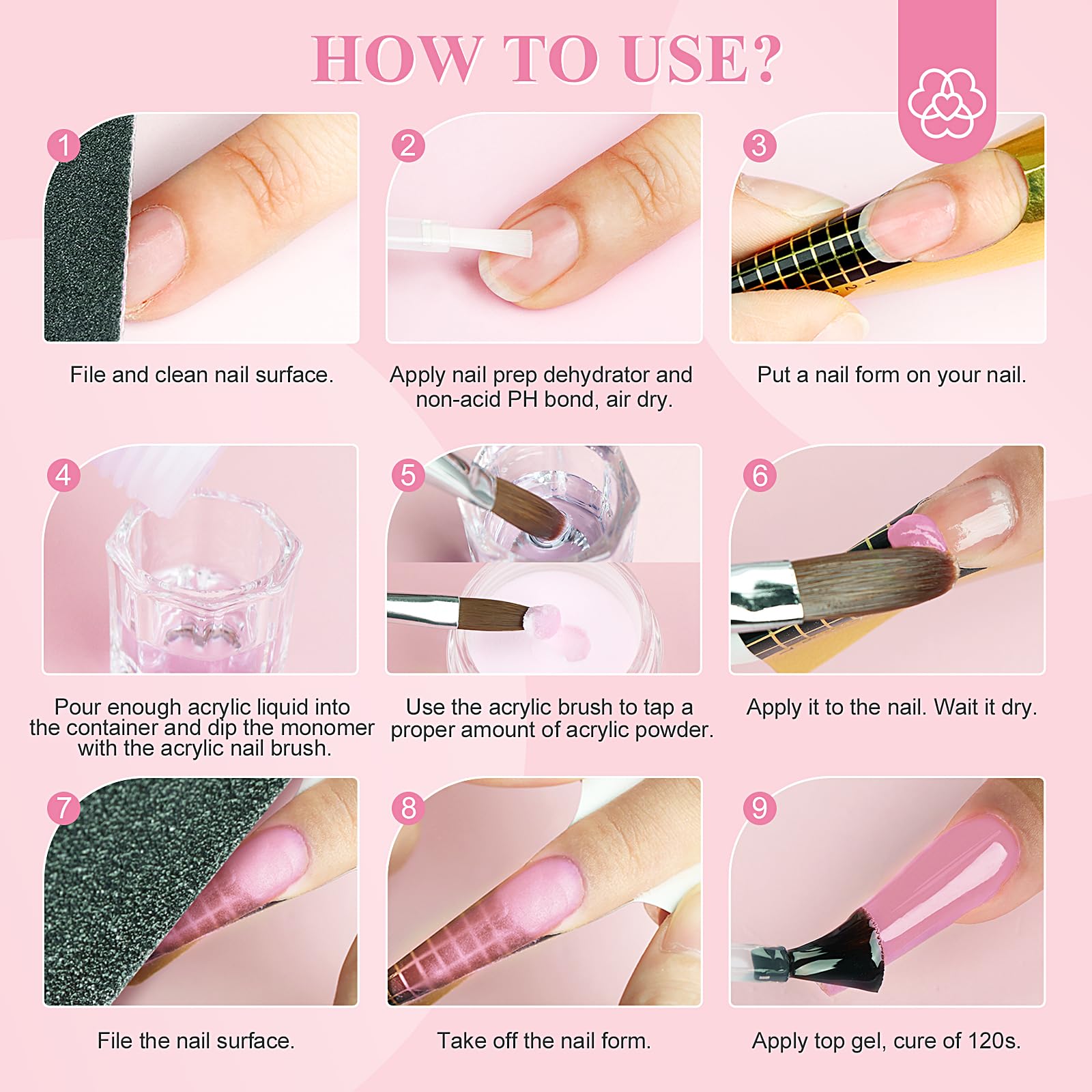 SAVILAND cuticle fork helps clean and prep before application