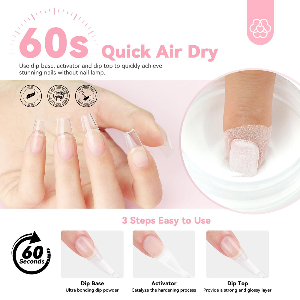 SAVILAND activator dries quickly for efficient at-home manicures