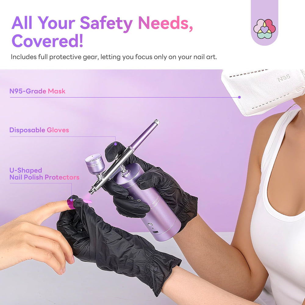 SAVILAND disposable-gloves-pack keeps hands clean during painting