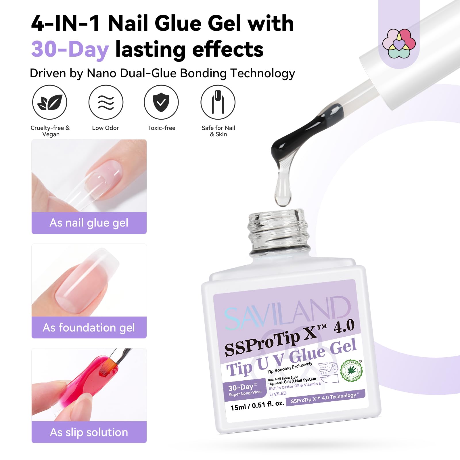 SAVILAND Electric Nail Drill 20000RPM for precise shaping and finishing.