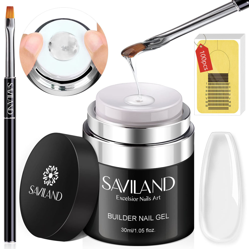 Gel SAVILAND para uñas con diseño de cojín de aire para acabado limpio