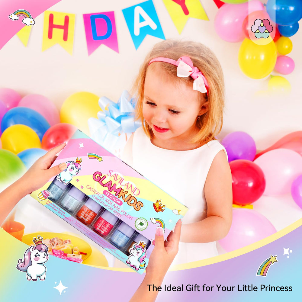 SAVILAND Glamkids sticker-included kit adds creative decals for extra flair.