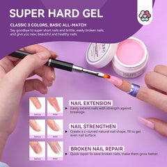 SAVILAND mini nail lamp – quick curing for smooth gel finish.