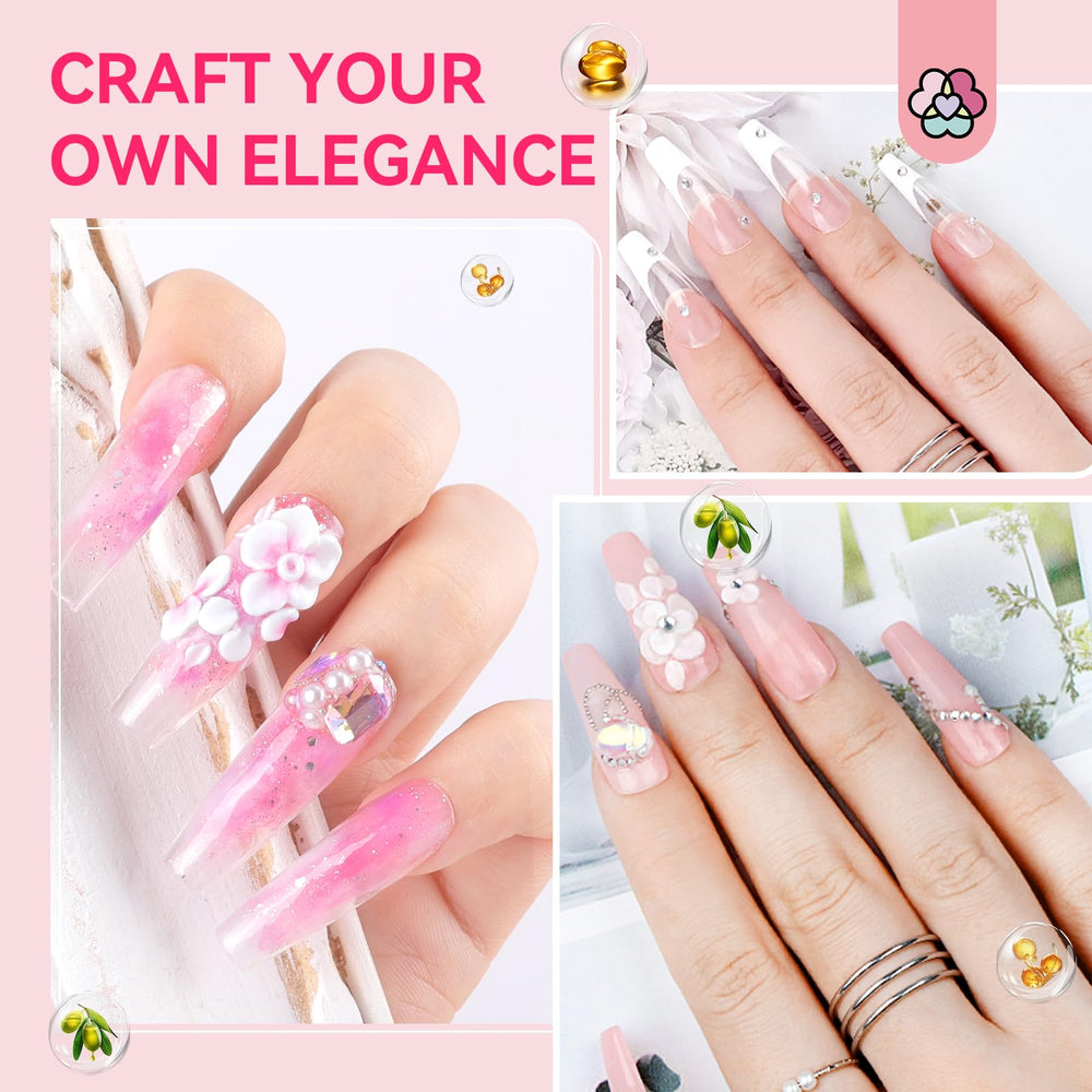 SAVILAND nail art decorations for creative accents.