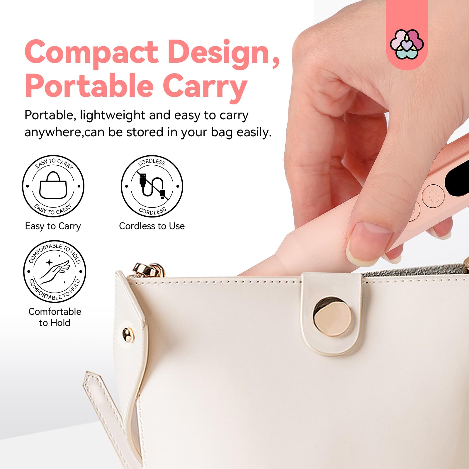SAVILAND compact nail drill ready for on-the-go manicures.