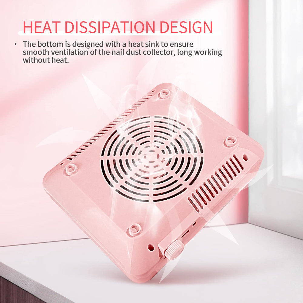 SAVILAND unit showing heat sink for steadier ventilation.