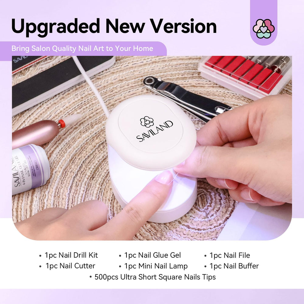 SAVILAND nail file helps precise shaping and smoothing