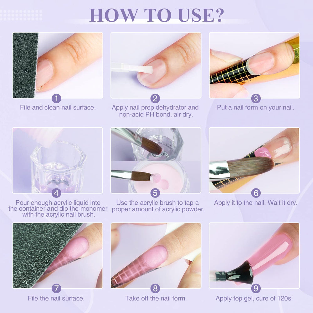 SAVILAND nail forms 100pcs laid out for extensions and practice at home.