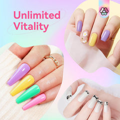 SAVILAND durable shiny poly gel surface for long-wear manicures
