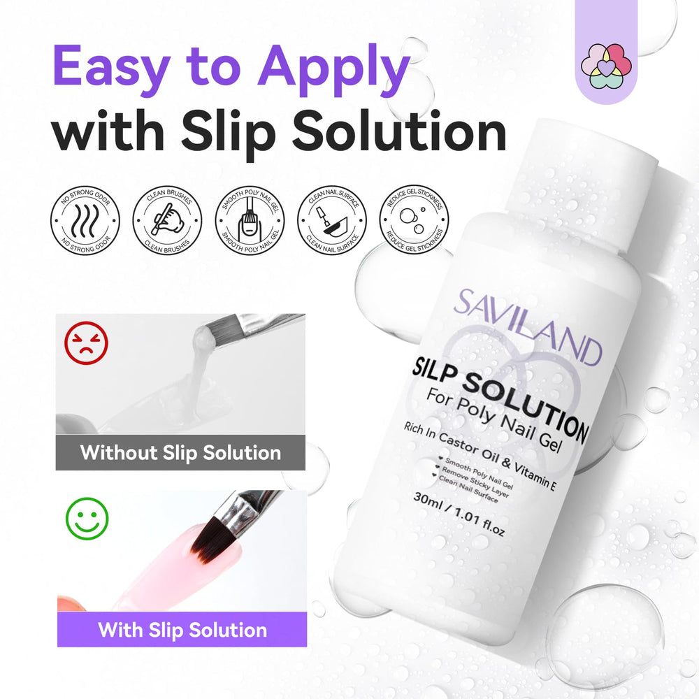 SAVILAND nail file perfect for refining edges after curing for smooth finish.