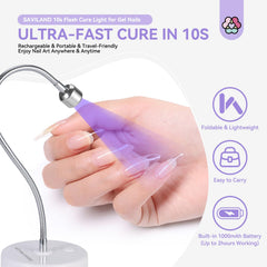 SAVILAND rechargeable 1000mAh battery for cordless nail care.