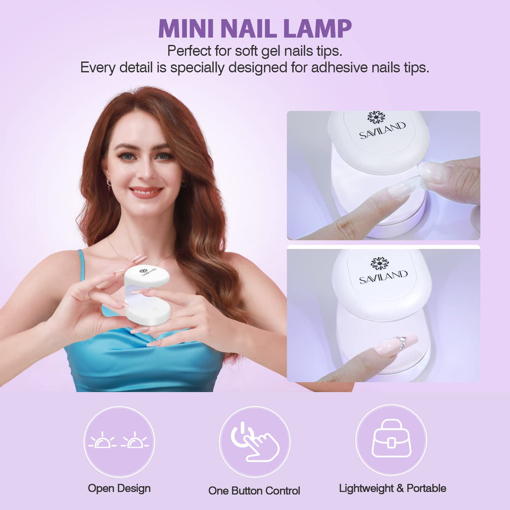 SAVILAND sponge nail file for gentle shaping and buffing.