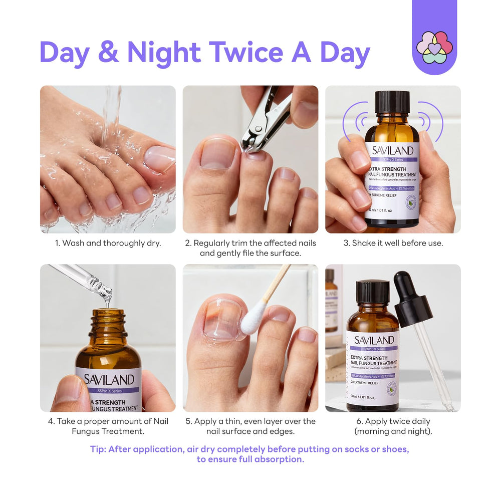 SAVILAND SSPro X extreme-nail-repair packshot highlights premium formula.