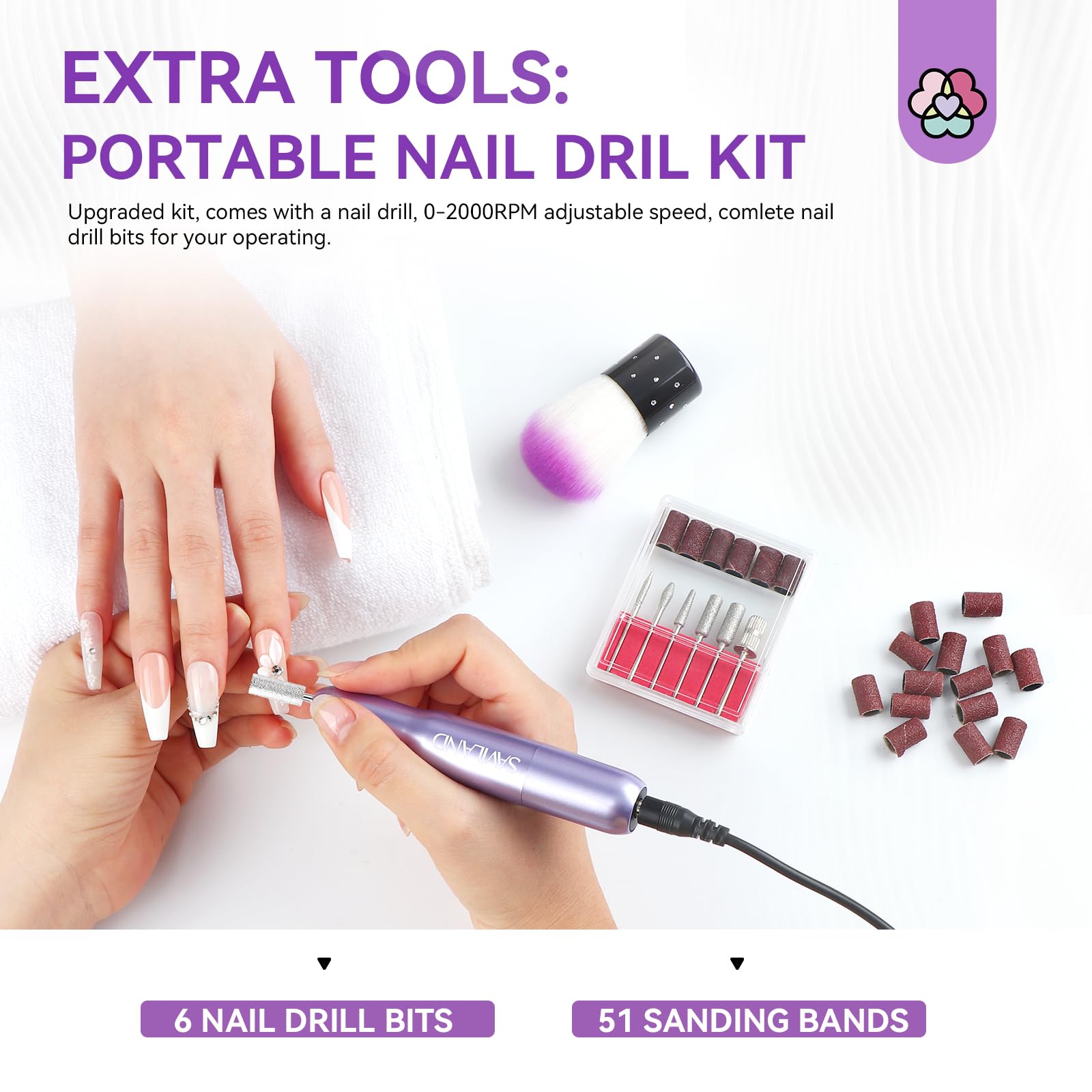 SAVILAND vitamin E B5 keratin boost – nail conditioning for stronger growth.