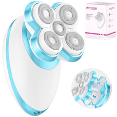 Sawkism magnetic-head electric razor enables easy cleaning and maintenance.