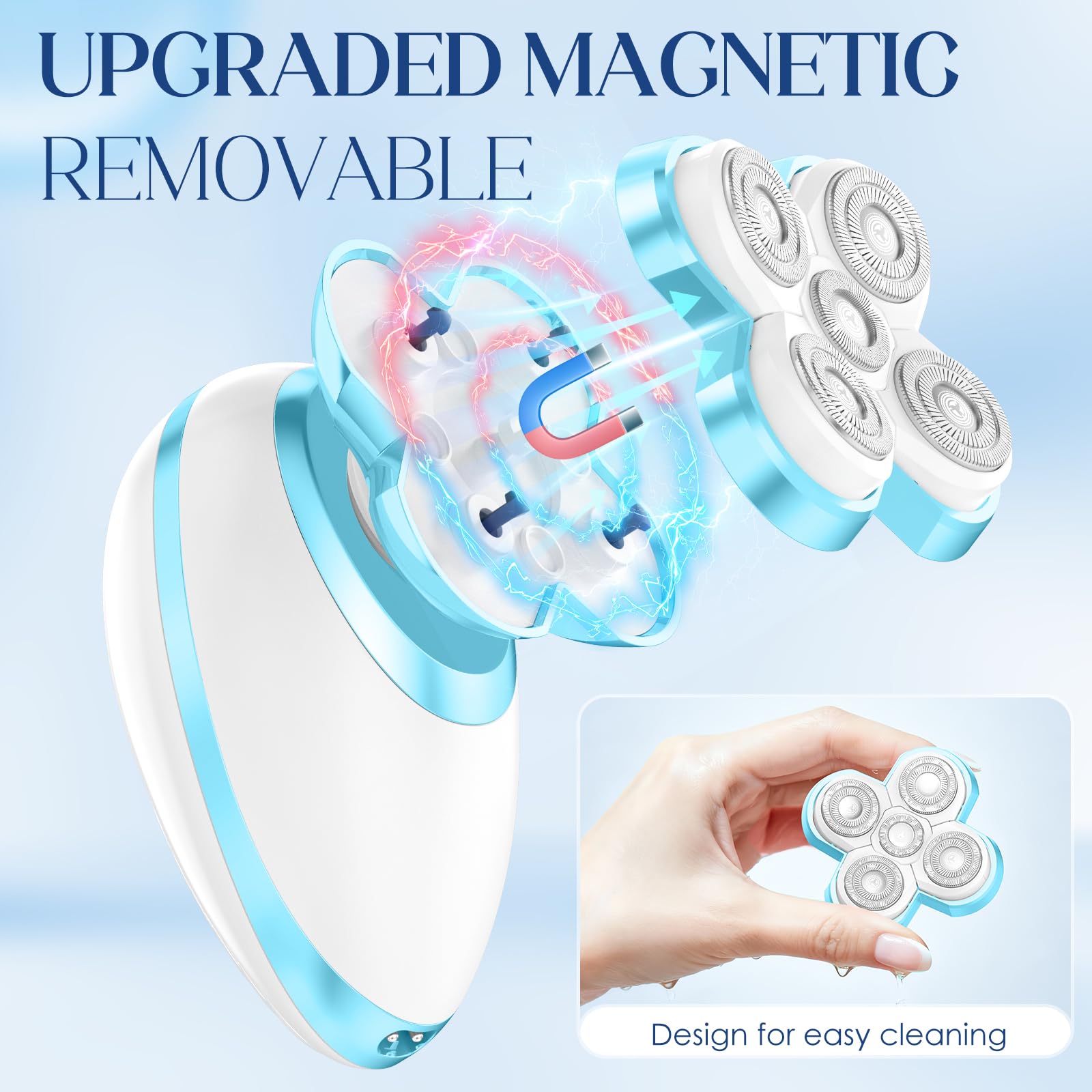 Sawkism 5D floating blades contour curves for legs and bikini line.
