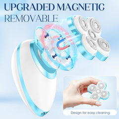 Sawkism 5D floating blades contour curves for legs and bikini line.