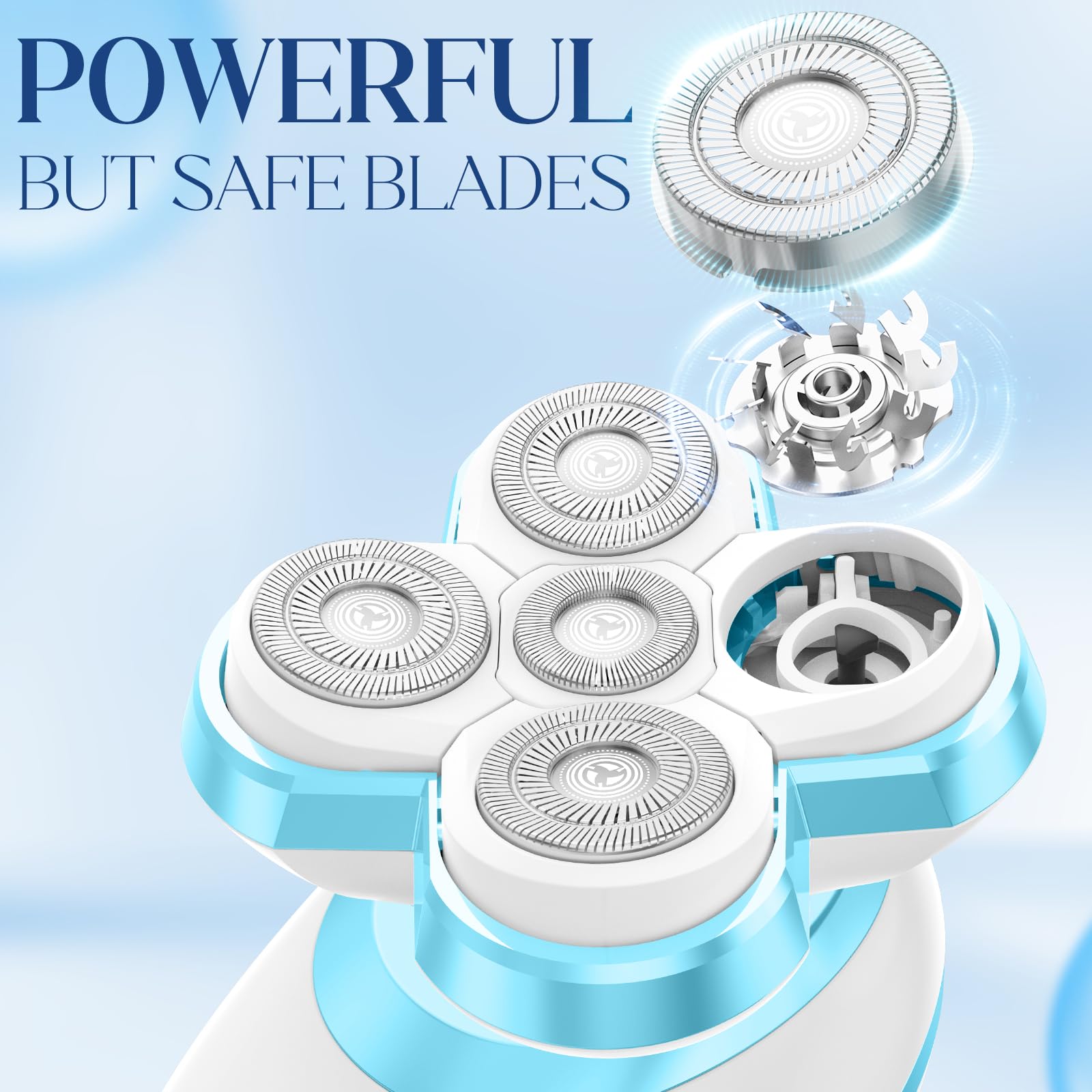 Sawkism painless shave design for legs, arms, and intimate areas.