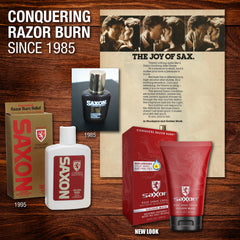 Saxon Post Shave Cream woodspice fragrance provides a lasting, sophisticated scent.
