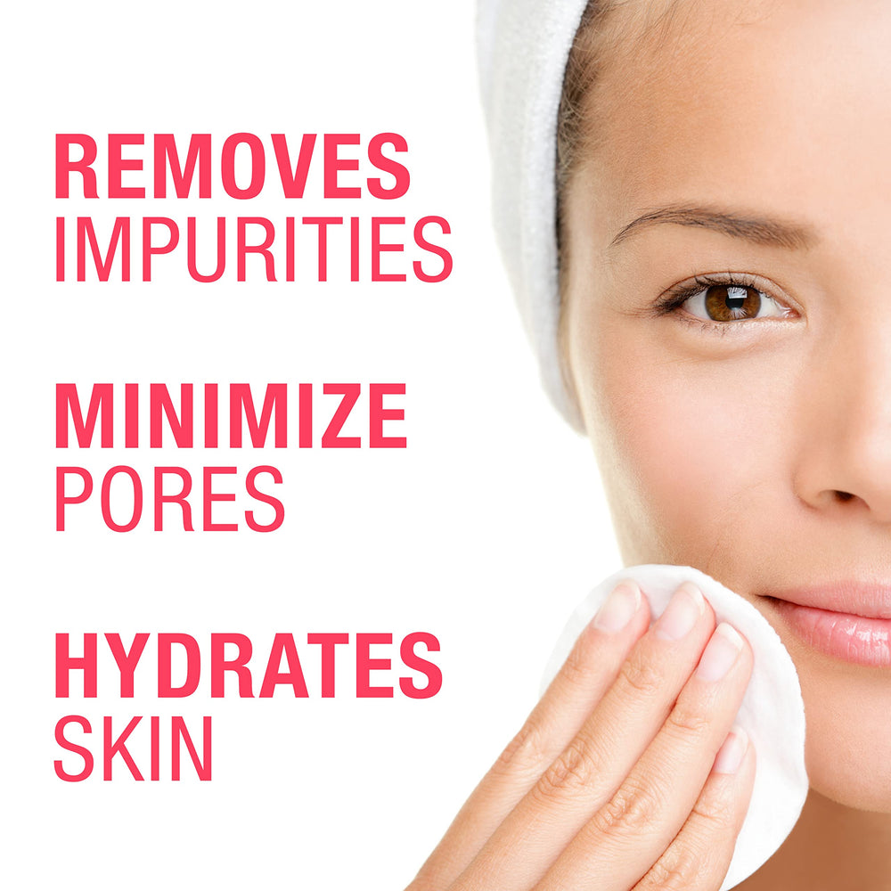 Sayman Salve toner highlights rosewater scent during skincare ritual.