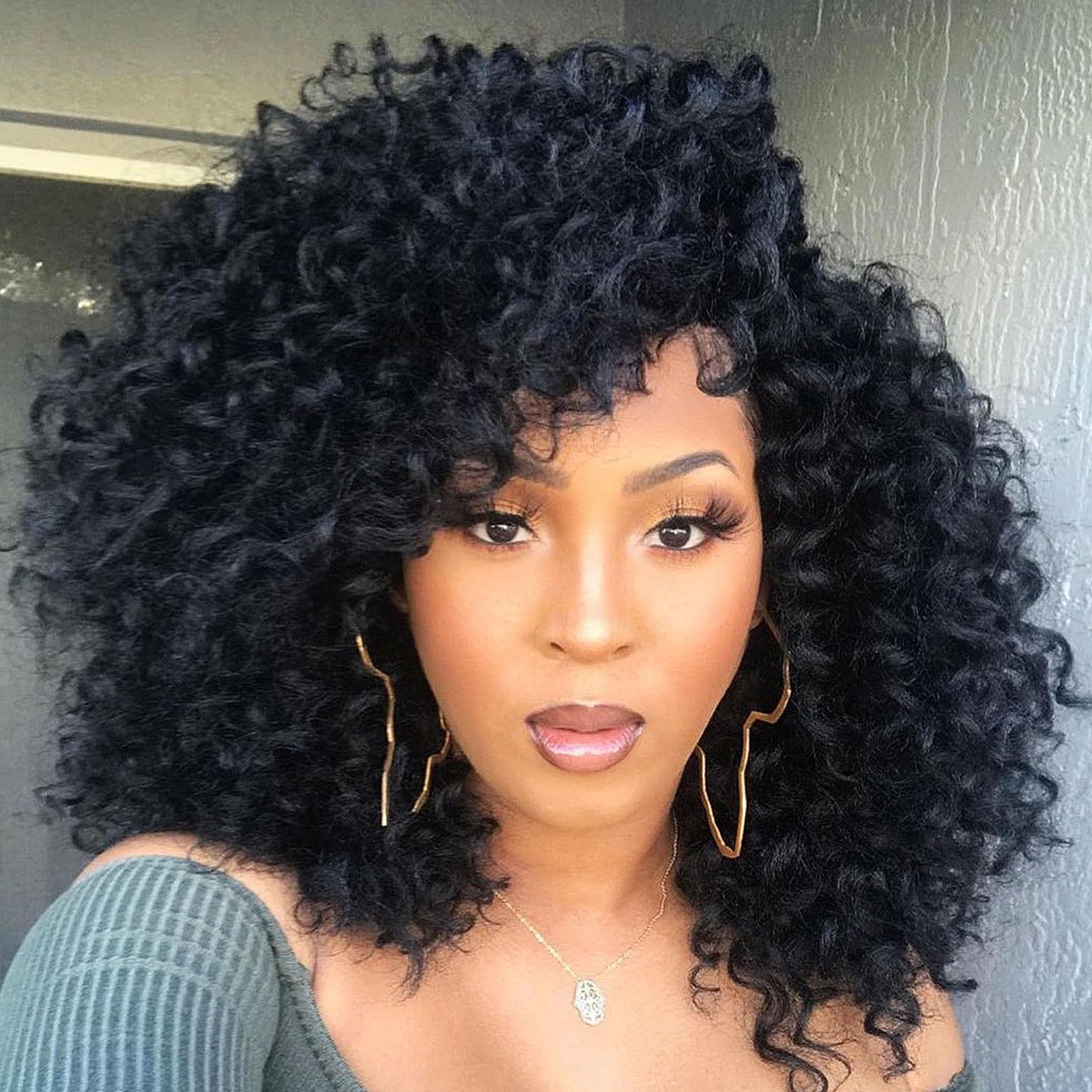 Saypeds 7-pack curly crochet hair 10in deep ocean water wave texture for natural look.