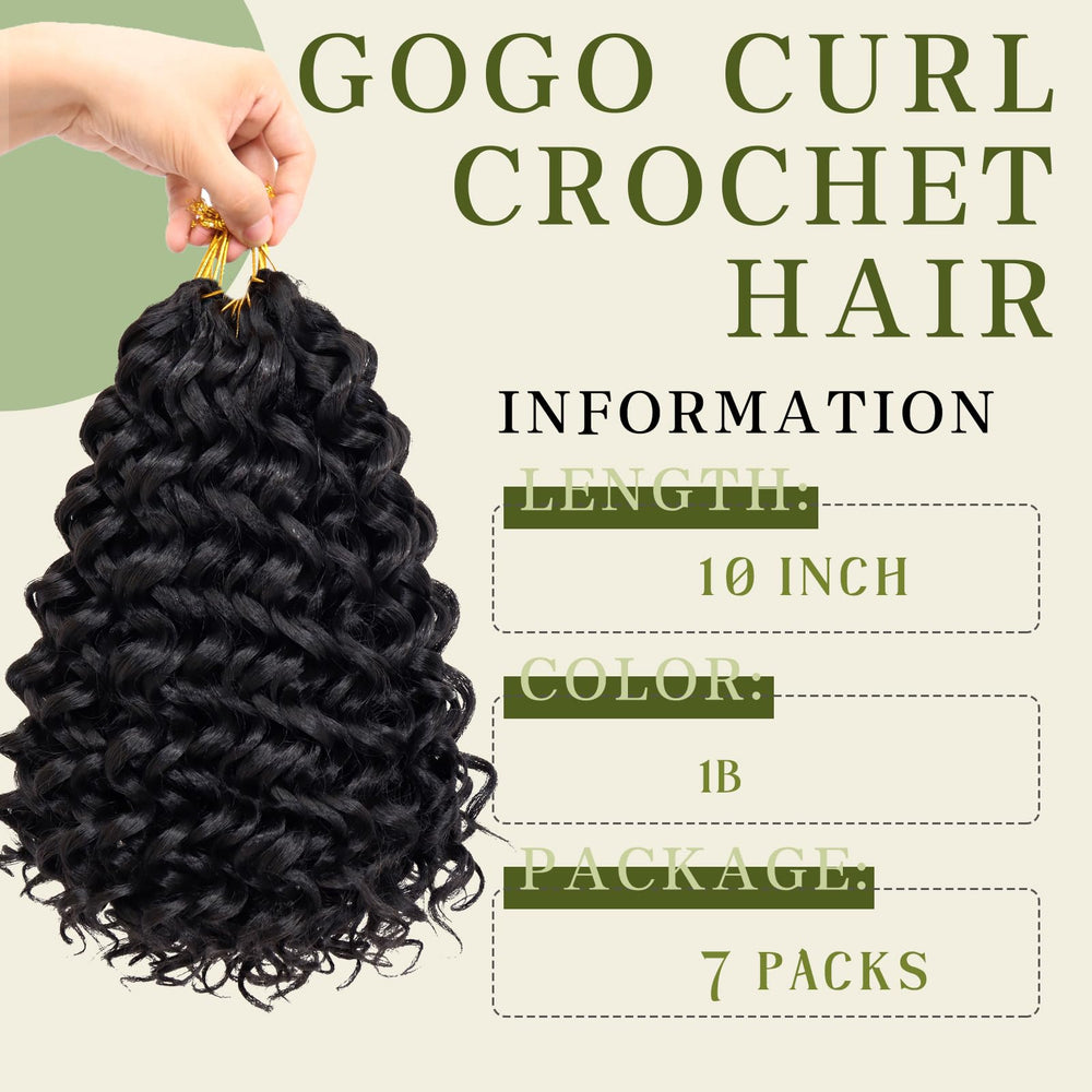 Saypeds curly crochet hair prelooped design for easy beginner installation.