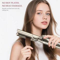 Sazika airflow attachment uses 45-degree airflow to minimize heat impact and reduce breakage