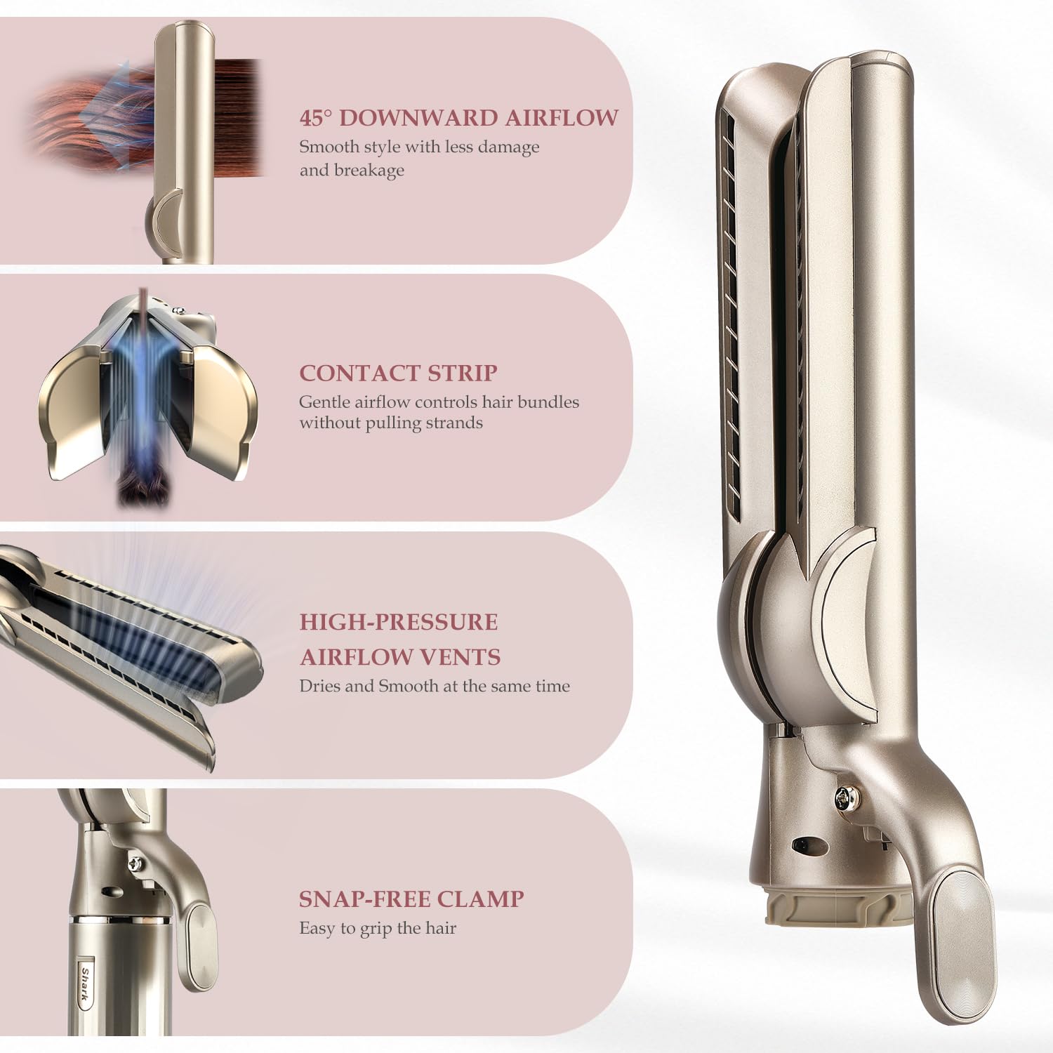 Sazika durable materials ensure long-lasting performance for daily styling routines