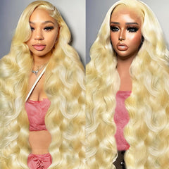 SBDSBD 613 13x6 lace-front wig body wave blonde for natural movement