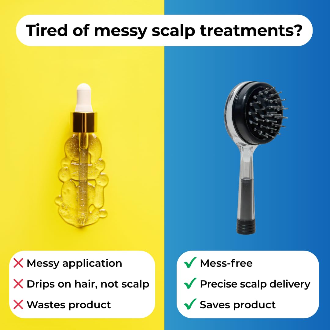 Scalp Direct back-of-scalp access during brushing demonstrated.